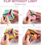 Euclidean Cube Sensory Toys for Kids, Fidget Toy for Adults to Stay Calm and Focused, Magic Cube for Girls and Boys Over 3 Years Old