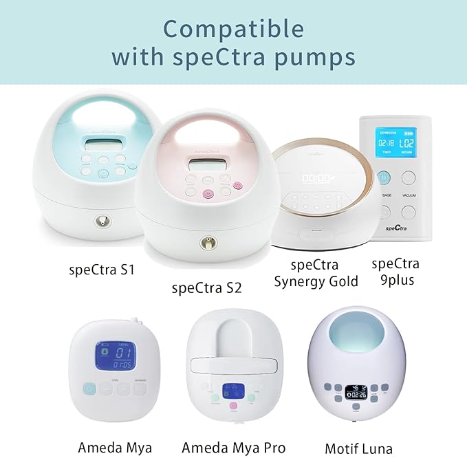 Duckbill Valves for Spectra. Replacement Duckbill Valves for S1 S2 9 Plus SG Pumps. Not Original Accessories (6 Count)