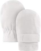 Newborn Baby Mittens Infant No Scratch Gloves Cotton Mitts for Baby Girls Boys