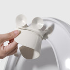 Qianly Toilet Seat Urinate Guard, Fits Round Elongated Portable Urinate Deflector, for for Kids