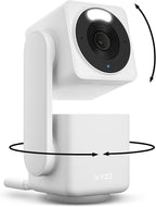 WYZE Cam Pan v4, 4K Smart Security Camera, AI Indoor/Outdoor Cameras for Home Security, Baby & Pet, Color Night Vision, 360° Pan/Tilt/8 x Digital Zoom, 2.4G & 5G, Works with Alexa & Google Assistant