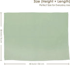 Baby Blankets for Boys Girls, Soft Nursery Minky Blankets with Muslin and Dotted Fleece Back 30x40 inches, Receiving Bed Quilt for Newborn, Infants, Toddlers (Green)