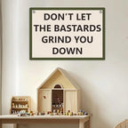 Funny Banner, Inspirational Wall Decor, Positive Affirmations Wall Hanging, Motivational Gifts Banner Flag, Wall Flag Home Living Room Apartment Dorm Office Decor, Banner for Room