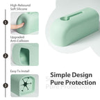 Silicone Bathtub Spout Cover, Faucet Protector for Kids, Bath Spout Guard for Baby Safety, Soft Silicone Tub Faucet Cover, Water Spout Cover for Child Safety, Universal Fit (Aqua)