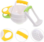DOITOOL Mash and Serve Bowl, 2 Sets Food Masher Bowl Food Mill Portable Masher Maker for Baby
