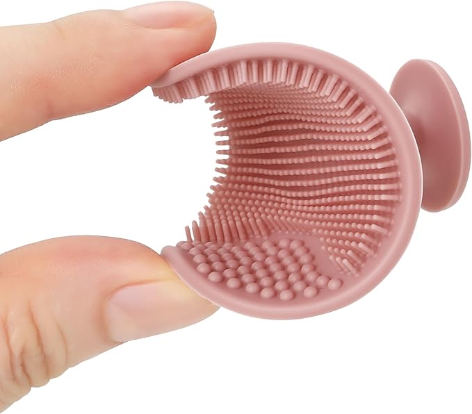 PandaEar Baby Healthcare and Grooming Kit, Baby Safety Set Baby Comb, Brush, Finger Toothbrush, Nail Clippers, Scissors, Nasal Aspirator, Baby Essentials Nursery Care Kit (Pink)