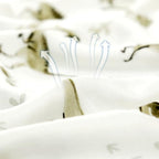 GRSSDER Cotton Muslin Quilt Blanket - Silky Soft and Breathable Baby Blanket Quilt, Oversized Muslin Blankets for Newborns, Toddlers & Kids, 6 Layers Reversible Design for All Seasons, 47" x 47"