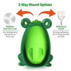 Urinal for Toddlers Boys with Frog Funny Aiming Target,Frog Urinal Potty Training(Blue)