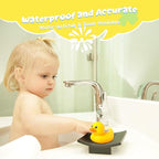 Baby Bath Thermometer Pregnancy and Newborn Classical Duck Baby Water Thermometer for Bathtub,Temp Alert Bath Temperature Toy