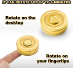 Alloy Metal Fidget Spinners for Kids Adults- Cool Sensory Handheld Finger Hand Cube Spiner for Anti Anxiety Stress Relief, Quiet Desk Toys for School Home Office Classroom