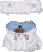 Clothes for 15/17cm Dolls(NO Doll) - Outfit for Labubu with Accessories Suit - Clothes Set for Dolls Dress Up