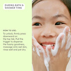 Evereden Kids Foam Soap, Cloud Body Wash (6.7 fl. oz., Coconut Splash): Spray, Shape & Splash: The Fun, Fluffy Foam That Makes Bath Time Playtime, Hydrating Foaming Bath Soap for Sensitive Skin