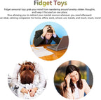 Infinity Cube Fidget Toys Aluminum Metal Stress Relief and Anti Anxiety Finger Flip Cubes Toys for Kids and Adults Idear Gadgets for Men with Exquisite Packaging