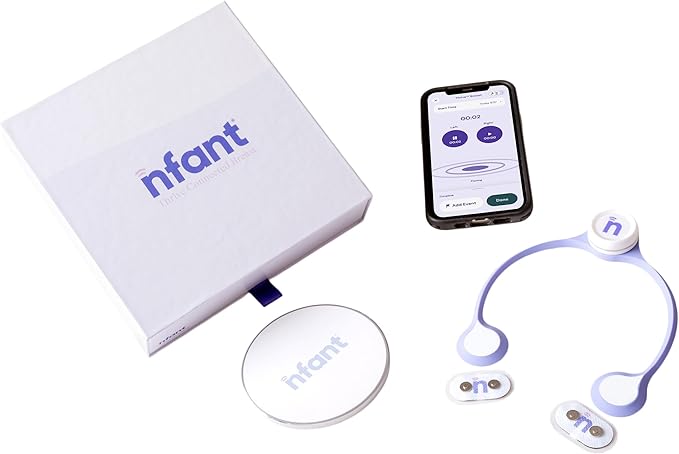 nfant | Breast Feeding | Thrive Breast | First-of-Its-Kind Real-Time Milk Flow Indicator | Feeding Monitor | nfant – Take The Guesswork Out of Feeding | Measure. Track. Thrive.