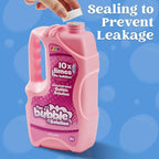 JOYIN 32 oz Bubble Solution Refills (Close to 1L/ 2.5 Gallon), Concentrated Solution for Bubble Machine, Wands, Blower, Easter (Pink)