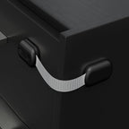 Baby Proofing Child Safety Locks (2 Pack) by Skyla Homes - The Safest, Quickest and Easiest 3M Adhesive Cabinet Latches, No Screws & Magnets, Multi-Purpose for Furniture, Kitchen, Ovens, Toilet Seats