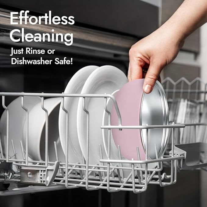 Stainless Steel Bowls with Removable Soft Silicone Sleeves | BPA-Free, Non-Toxic, Non-Slip, Stay-Put | Perfect for Kids, Toddlers & Babies | Ideal for Cereal, Snacks & Meals | 4 Pack