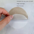 Colorful Polka Dot Wall Decals 36 PCS, Watercolor Dots Wall Sticker for Girls Bedroom Removable Wall Decals Nursery Kids Room Decor (6 Sheets)