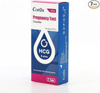 CorDx Early Detection Pregnancy Test Kit, Urine Tests for Easy at Home hCG Level Testing, Tester for Pregnant Women, Clear, Fast and Reliable Result with Over 99% Accuracy, 7 Pack Cassettes