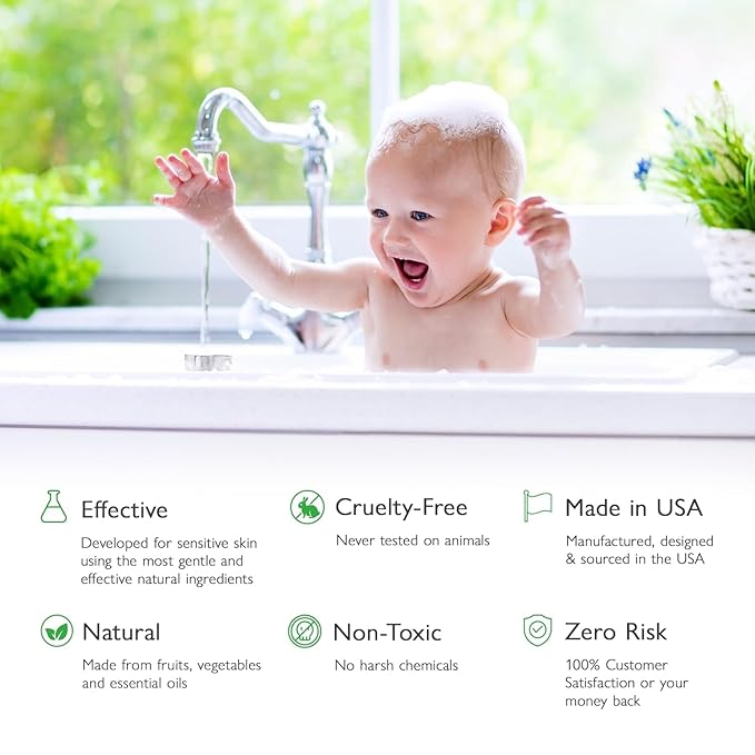 SoCal Suds & Company 2oz Organic Foaming Baby Wash & Shampoo - Lavender