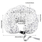 Chilling Home Nursing Pillow Adjustable,Baby Pillow for Breast Feeding Bottle Feeding, Large Size More Support for Mom and Baby, Breastfeeding Essentials for Newborn,Removable Cover