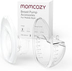Momcozy Mobile Style | M6 Flange 24mm & Milk Collector, Original Mobile Style | M6 Breast Pump Replacement Accessories
