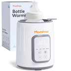 Bottle Warmer,8-in-1 Fast Baby Bottle Warmer for Breastmilk and Formula,Milk Warmer with Accurate Temperature Control and Automatic Shut-Off,Multifunctional Bottle Warmers for All Bottles (Grey)