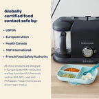 BEABA Babycook Duo 4 in 1 Baby Food Maker, Baby Food Processor, Baby Food Blender Baby Food Steamer, Make Fresh Healthy Baby Food at Home, 9.1 Cup Capacity, Makes 54 Servings in 20 Mins, Oat