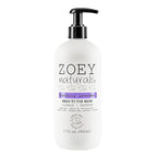 Zoey Naturals - Soothing Lavender Wash & Shampoo - Toddlers & Kids - With Tear-free, Paraben-Free, All Natural Ingredients for Sensitive Skin- 17 Oz