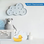 Baby Bath Thermometer Famidoc FDTH-V0-22 Water Temperature Test Floating on Water and Room Digital Bath tub Thermometers Duck Bath Thermometer Baby Safety New Upgraded