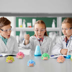 Crystal Growing Toys for Kids - Vibrant Colorful Crystal Hedgehog to Grow,Science Experiments Learning and Education for Kids STEM Gifts for Boys & Girls 8 Years + (Sunset Yellow)