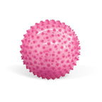 Edushape Sensory Ball for Baby - 7" Transparent Pink, Enhances Gross Motor Skills for Kids 6 Months & Up