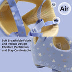 Xifamniy Baby Soft Safety Helmet Foam Head Protector Helmet for Toddler Infant Walking Suit 6-24m (Triangle)