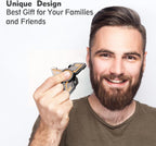 INNÔPLUS Fidget Spinner, Fidget Spinners Cool, Fidget Spinners for Kids, Stress Anxiety ADHD Relief Figets Toy, Fidget Light Up Spinner, Metal Finger Hand Spinner Toy with Luminous Light (Orange)