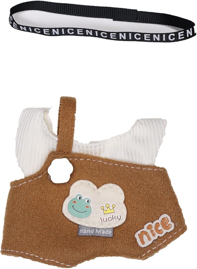 Clothes for 15/17cm Dolls(NO Doll) - Outfit for Labubu with Accessories Suit - Clothes Set for Dolls Dress Up