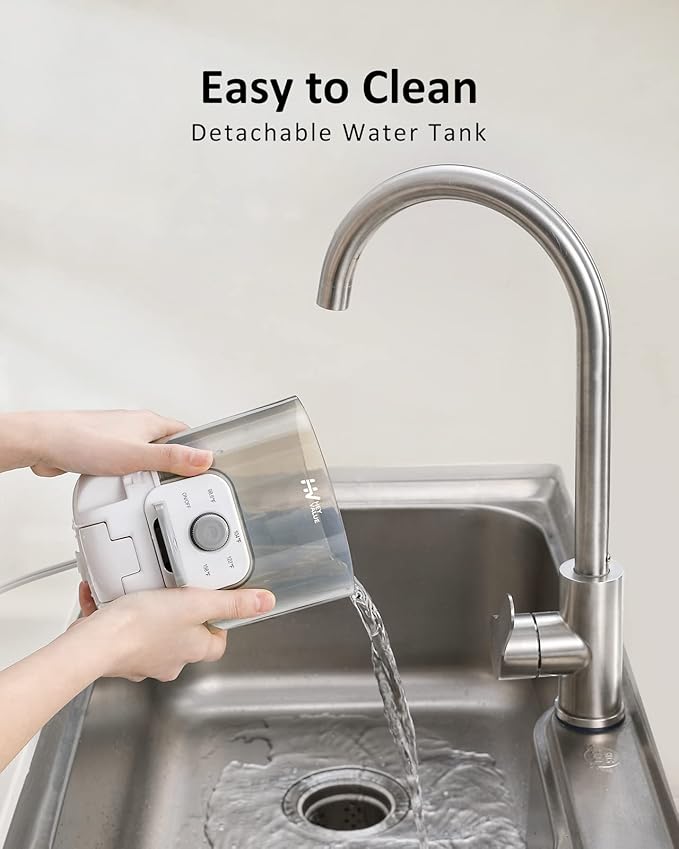 Water Warmer, HEYVALUE Baby Bottle Warmer, Formula Maker with Night Light, 4 Temperature Control & 72H Keep Warm, Detachable Tank, Instantly Dispenses Warm Water, Feed Baby More Easier and Healthier