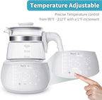 Baby Water Kettle- One Button Boil Cool Down and Keep Warm at Perfect Temperature 24/7 - Dispense Water Instantly- Replace Traditional Bottle Warmer