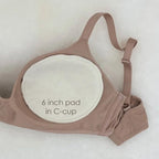 Soothingly Soft Merino Wool Nursing Pads, Style Softline, Extra Thickness, 6 in. Diameter