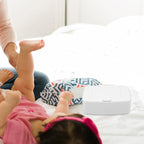 Wipes Dispenser Wipes Container Plastic Wet and Dry Tissue Box Simple Button-Type for Bathroom Home Office 6.68 x 2.36 x 4.13Inch