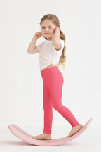 Resinta 4 Packs Toddler and Baby Girls Cotton Leggings Full Length Pants Stretchy Soft Tights Pants for Kids