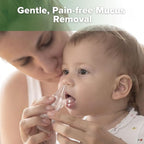 Haakaa Silicone Baby Nasal Aspirator | Nose Bulb Syringe | Easy-Squeezy Baby Nose Cleaner, Newborn Infant &Toddler - BPA Free Silicone