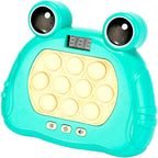 Quick Push Game Console,Puzzle Game Console Machine, Improving The Reaction Ability and Attention,Pop Game Sensory Fidget Toys (Blue)