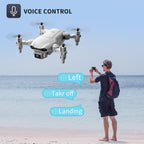 4DV9 Mini Drone with 1080P HD Camera for Kids FPV Live Video RC Quadcopter for Adults Beginners Toys Gifts,Altitude Hold, Waypoints Functions,One Key Start,3D Flips,3 Batteries,Gray