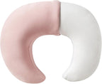 Nursing Pillow, Plus Size Breastfeeding Pillow Original Support for Baby Boys Girls Breastfeeding Essentials, with Removable Soft Cotton Cover (Sepia Rose, Large (25.59*20.08*6.30 Inches))