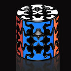 Gear Cube 3x3 with Three-Dimensional Gear Structure Magic Cube 3x3x3 Puzzles Toys (60mm) Brain Teaser Puzzle Game Toy for Children and Adults (Style C)