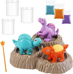 XXTOYS Crystal Growing Kit for Kids - 3 Vibrant Colored Dinosaurs to Grow - Science Kits for Kids Age 6-8, Great Gifts Toys for Boys & Girls 8-12, STEM Projects for Kid