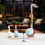 Otamatone Melody Series Japanese Electronic [Mini Size] Musical Instrument [11 Pre-Programmed Songs] Portable Synthesizer from Japan by Maywa Denki [English Instruction], Unicorn