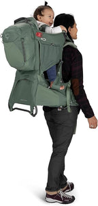 Osprey Poco Premium Child Carrier Backpack - Deluxe Kid Carrier for Hiking with Built-in Sunshade, Removable Daypack, and Adjustable Fit - Premium Comfort for Parent and Child