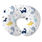 Plushii Nursing Pillow, Breathable Nursing Pillows for Breastfeeding, Breast Feeding Pillows for Mom, Breastfeeding Pillows for Bottle Feeding, Tummy Time, Sitting Support - Dinosaurs World