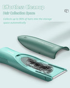 Baby Hair Clipper,Vaccum Hair Clippers for Kids/Toddlers,Cordless Baby Hair Cutting Kit with Two Modes,Baby Hair Trimmer Haircut Machine in Large Hairs Storage Space,Rechargeable,Waterproof